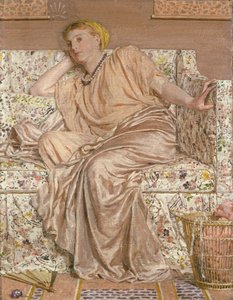 Pensamientos, c.1875 de Albert Joseph Moore
